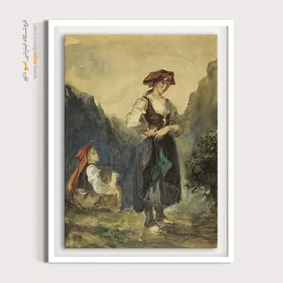 تابلو نقاشی های اوژن دلاکروا - اسپو دکور