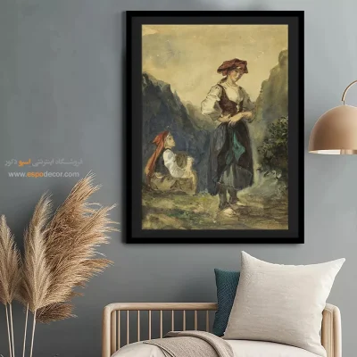 تابلو نقاشی های اوژن دلاکروا - اسپو دکور