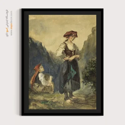 تابلو نقاشی های اوژن دلاکروا - اسپو دکور