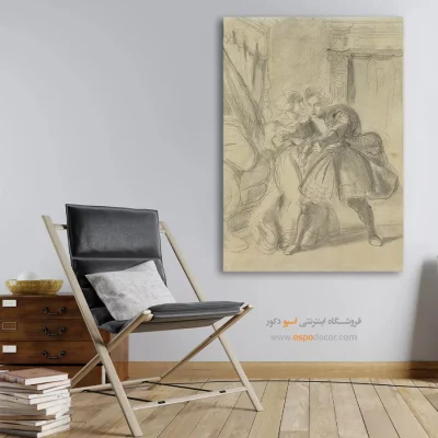 تابلو نقاشی های اوژن دلاکروا - اسپو دکور