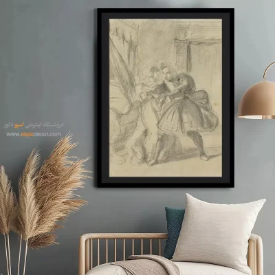 تابلو نقاشی های اوژن دلاکروا - اسپو دکور