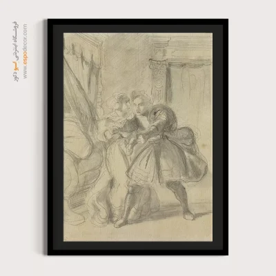 تابلو نقاشی های اوژن دلاکروا - اسپو دکور