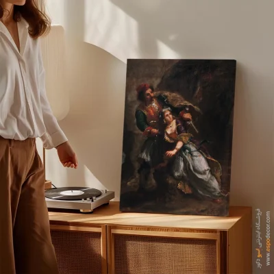 تابلو نقاشی های اوژن دلاکروا - اسپو دکور