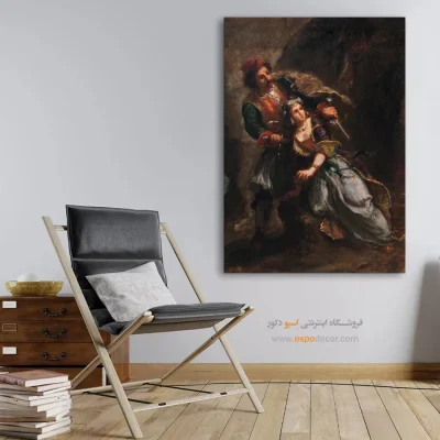 تابلو نقاشی های اوژن دلاکروا - اسپو دکور