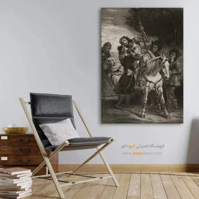 تابلو نقاشی های اوژن دلاکروا - اسپو دکور