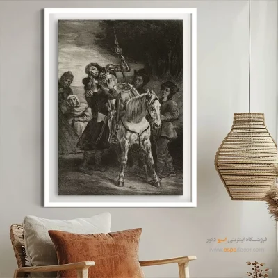 تابلو نقاشی های اوژن دلاکروا - اسپو دکور