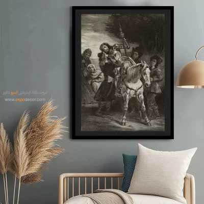 تابلو نقاشی های اوژن دلاکروا - اسپو دکور