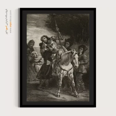 تابلو نقاشی های اوژن دلاکروا - اسپو دکور