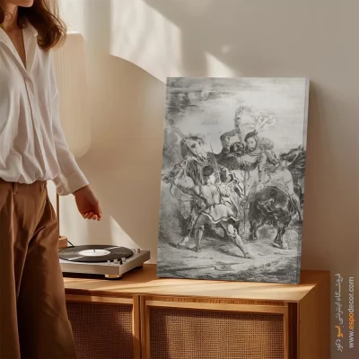 تابلو نقاشی های اوژن دلاکروا - اسپو دکور