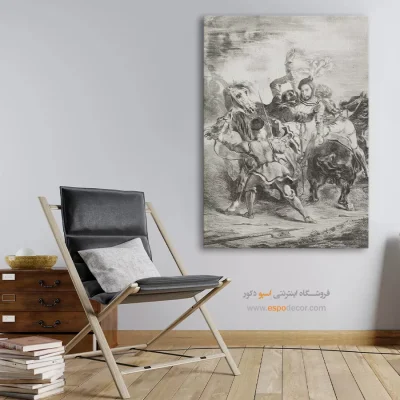 تابلو نقاشی های اوژن دلاکروا - اسپو دکور