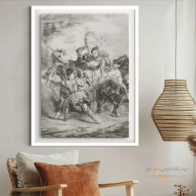 تابلو نقاشی های اوژن دلاکروا - اسپو دکور