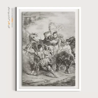 تابلو نقاشی های اوژن دلاکروا - اسپو دکور