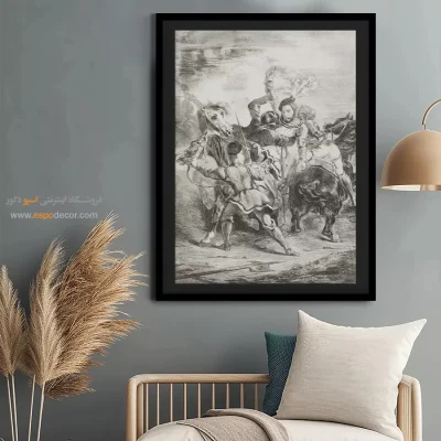 تابلو نقاشی های اوژن دلاکروا - اسپو دکور