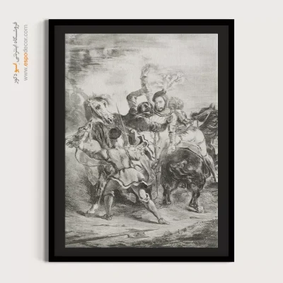 تابلو نقاشی های اوژن دلاکروا - اسپو دکور