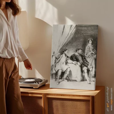 تابلو نقاشی های اوژن دلاکروا - اسپو دکور