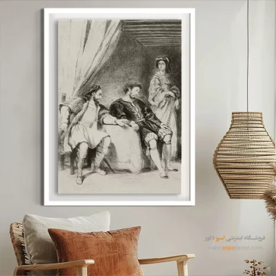 تابلو نقاشی های اوژن دلاکروا - اسپو دکور