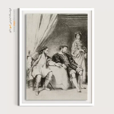 تابلو نقاشی های اوژن دلاکروا - اسپو دکور