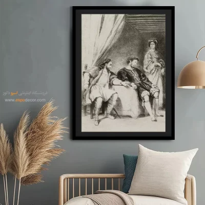 تابلو نقاشی های اوژن دلاکروا - اسپو دکور