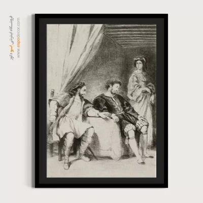 تابلو نقاشی های اوژن دلاکروا - اسپو دکور