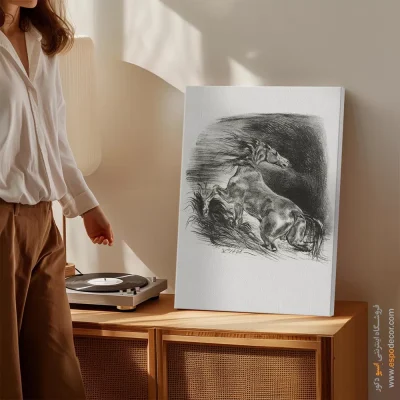 تابلو نقاشی های اوژن دلاکروا - اسپو دکور