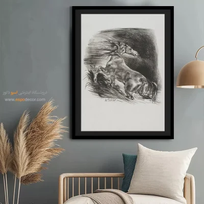 تابلو نقاشی های اوژن دلاکروا - اسپو دکور