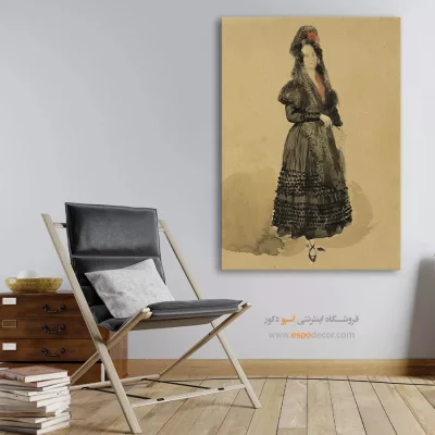 تابلو نقاشی های اوژن دلاکروا - اسپو دکور