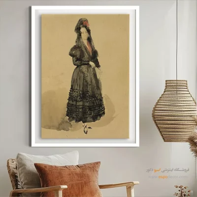 تابلو نقاشی های اوژن دلاکروا - اسپو دکور