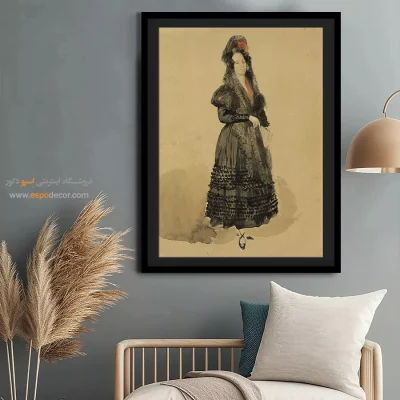 تابلو نقاشی های اوژن دلاکروا - اسپو دکور