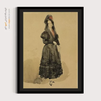 تابلو نقاشی های اوژن دلاکروا - اسپو دکور