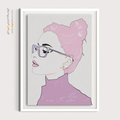 خرید تابلو پرتره - جلوه ماندگار – تابلو چهره - اسپو دکور