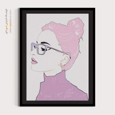 خرید تابلو پرتره - جلوه ماندگار – تابلو چهره - اسپو دکور