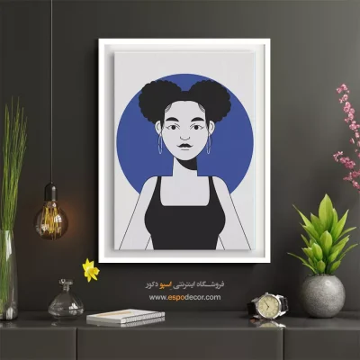 تابلو چهره - جاودانگی – تابلو چهره - اسپو دکور