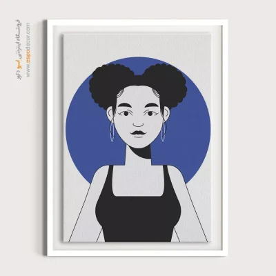 تابلو چهره - جاودانگی – تابلو چهره - اسپو دکور