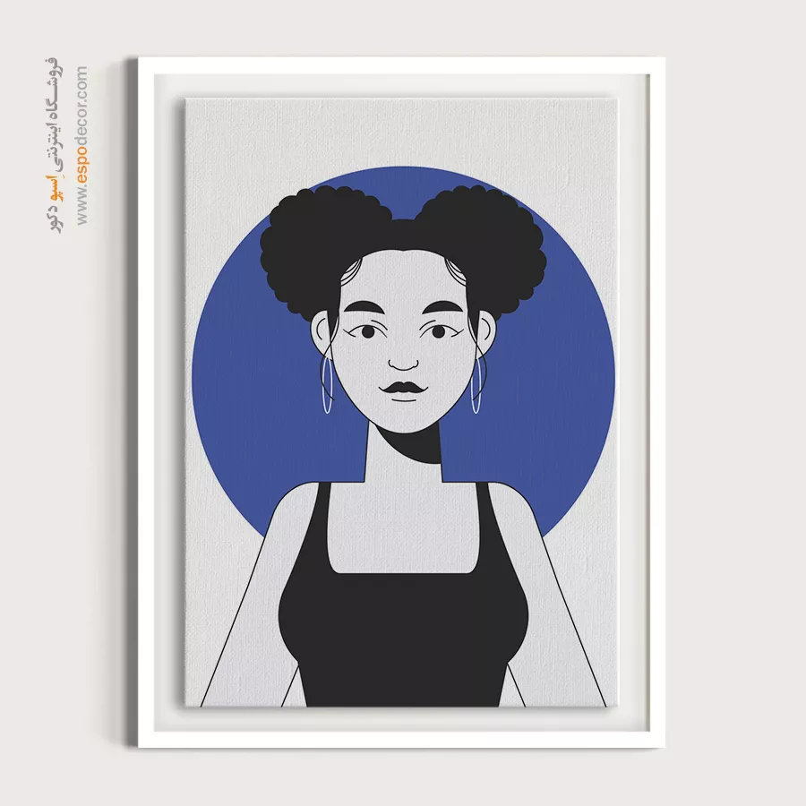 تابلو چهره - جاودانگی – تابلو چهره - اسپو دکور