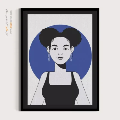 تابلو چهره - جاودانگی – تابلو چهره - اسپو دکور