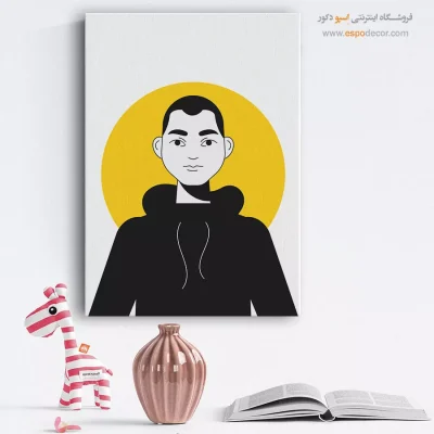 تابلو با طرح چهره