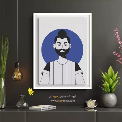 تابلو مینیمال چهره - رویا – تابلو چهره - اسپو دکور