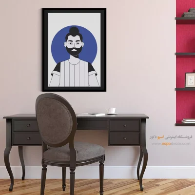 تابلو مینیمال چهره - رویا – تابلو چهره - اسپو دکور