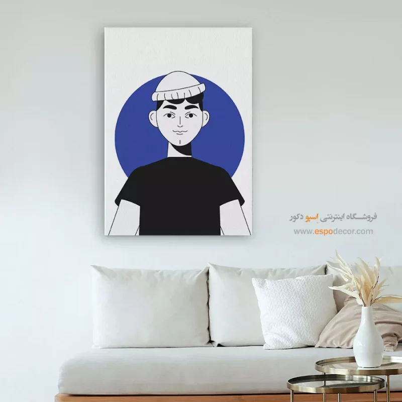تابلو مدرن برای پذیرایی