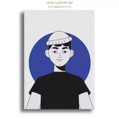 تابلو مدرن برای پذیرایی