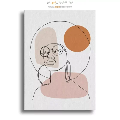 تابلو مینیمال برای اتاق