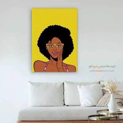 خرید تابلو چهره بزرگ