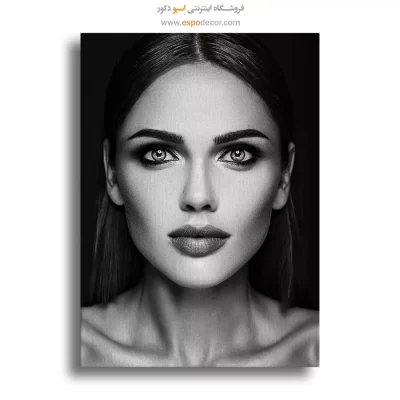 تابلو چهره بدون قاب برای اتاق کار