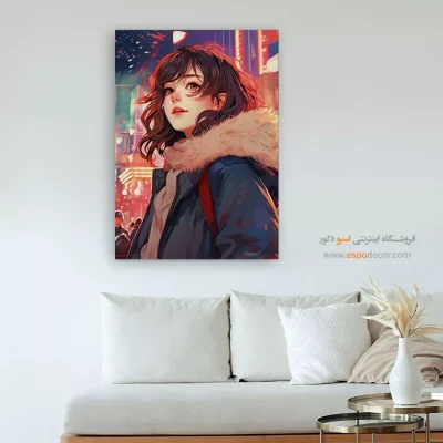 خرید تابلو چهره قاب‌دار برای پذیرایی