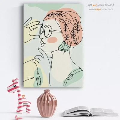 خرید تابلو صورت قاب‌دار برای اتاق کار