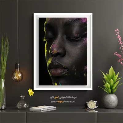 خاص‌ترین تابلو نقاشی چهره - گمشده – تابلو چهره - اسپو دکور
