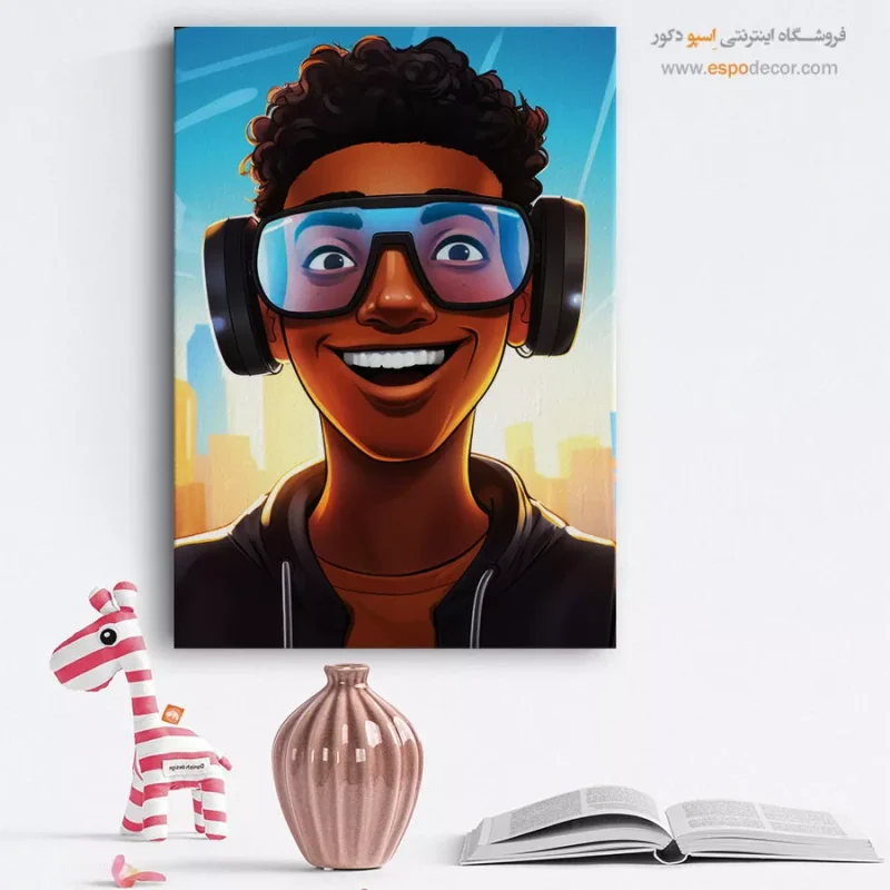 خرید تابلو پرتره قاب‌دار برای اتاق خواب
