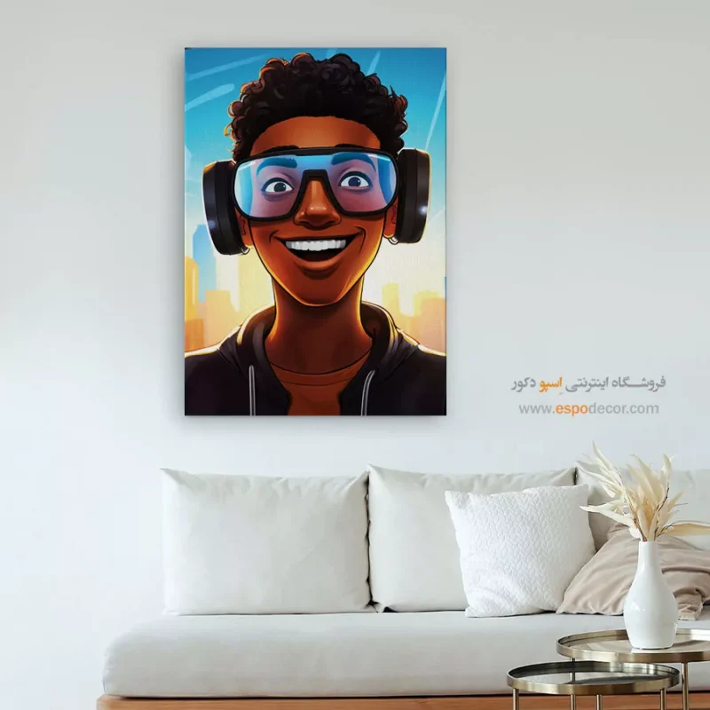 خرید تابلو پرتره قاب‌دار برای اتاق خواب