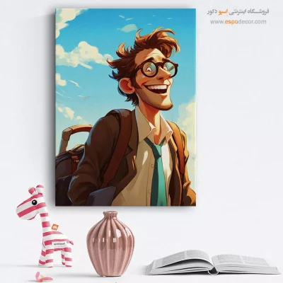 خرید تابلو صورت هنری