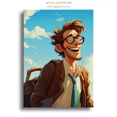 خرید تابلو صورت هنری